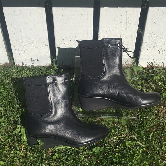 Black Booties TARYN ROSE - Picture 7 of 12